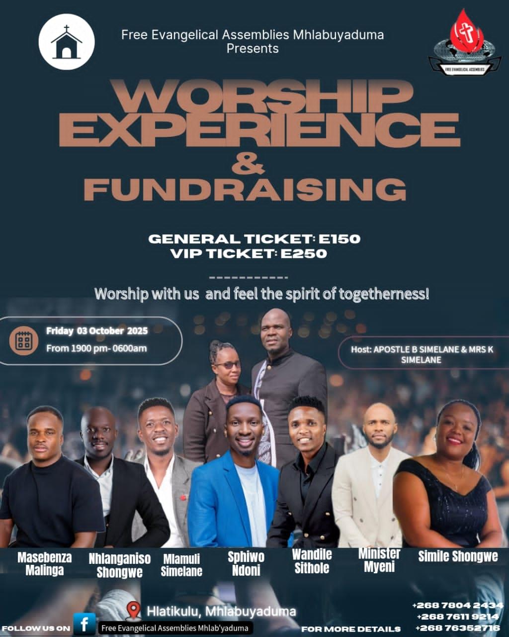 Worship Experience And Fundraising Pic